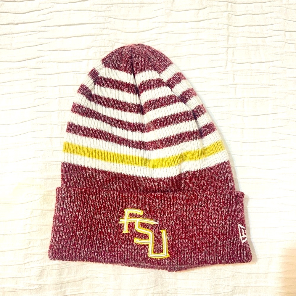 NEW, FSU Beanie, OS Adult
